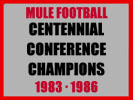Centennial Conference Champions 1983-1986